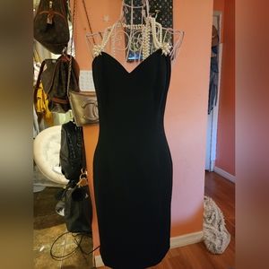100% true vintage cocktail dress